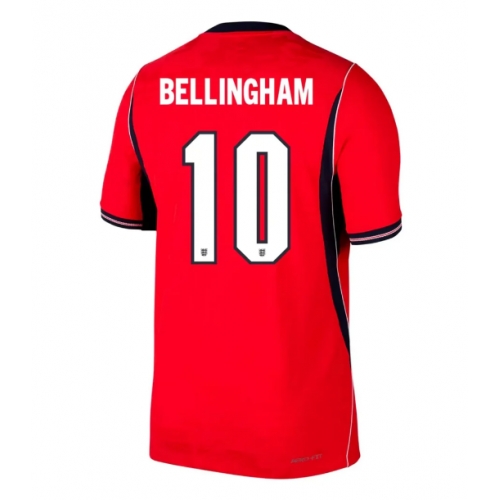 Billige Fotballdrakt England Jude Bellingham #10 Replika Bortedrakt VM 2026 Kortermet Billige Fotballdrakt England Jude Bellingham #10 Replika Bortedrakt VM 2026 Kortermet